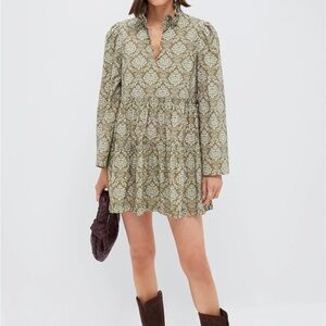 HYACINTH HOUSE

Moss Printed Russell Mini Dress